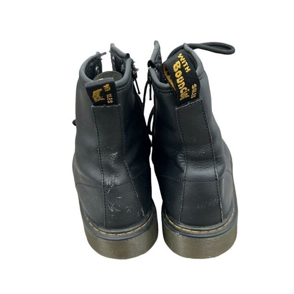 Dr. Doc Martens 1460Y Black Leather Lace Up Boots Size UK 5 US M 6 US L 7 - Picture 4 of 7